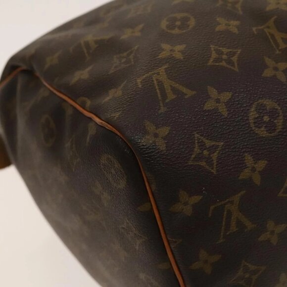 LOUIS VUITTON Monogram Keepall 45 Boston Bag M41428 LV Auth 136776 - Picture 5 of 16